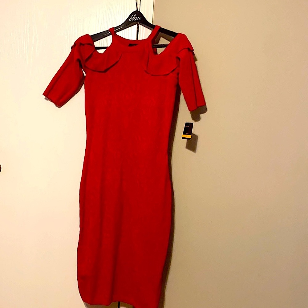 New Red party dress